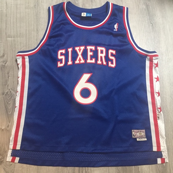 sixers erving jersey